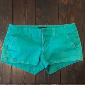 Green American Eagle Shorts